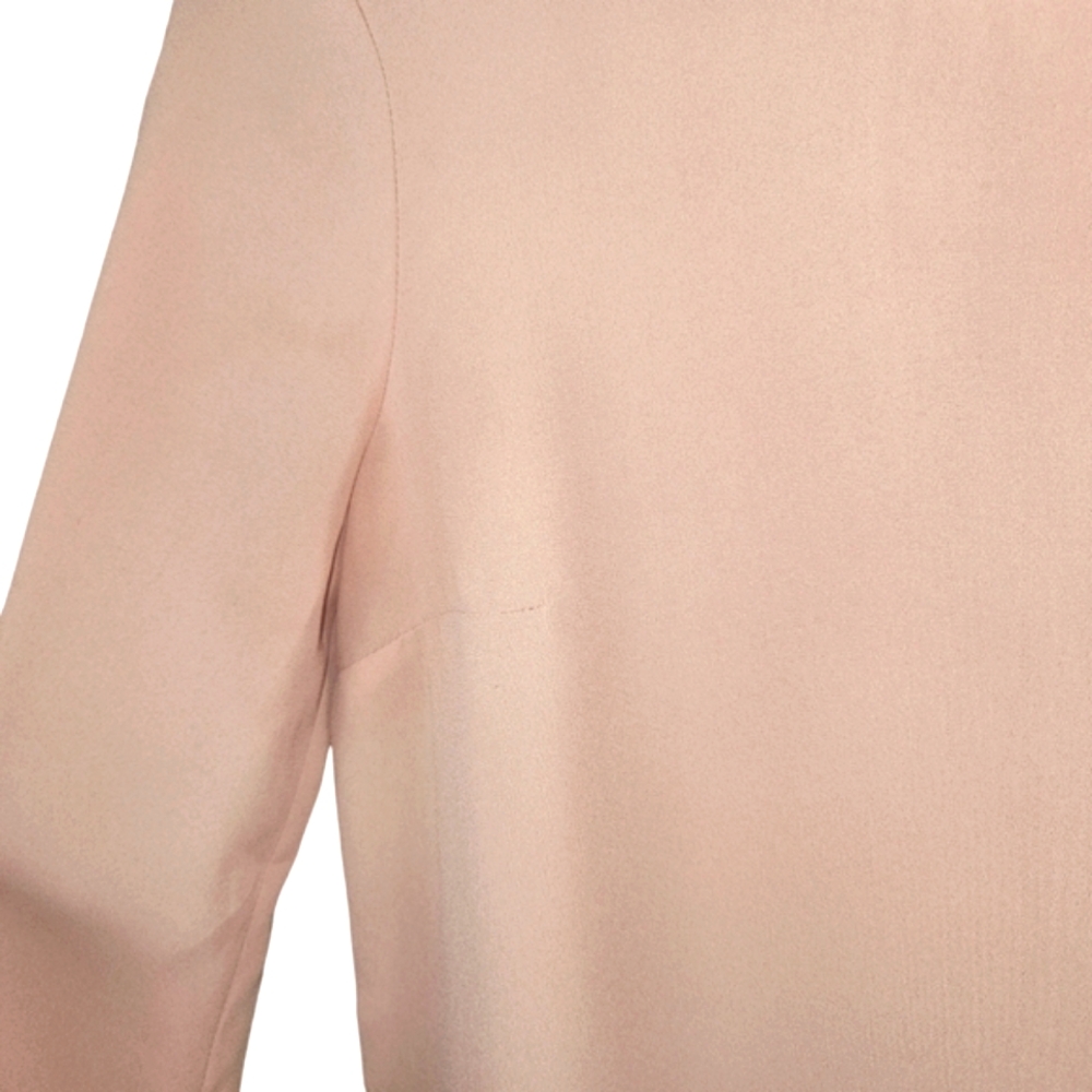 Forever21, Women's Mauve long sleeves, round neck, tie in the back of top, Sz S - Picture 3 of 5